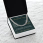 My Husband, Forever - Cuban Link Chain for Husband