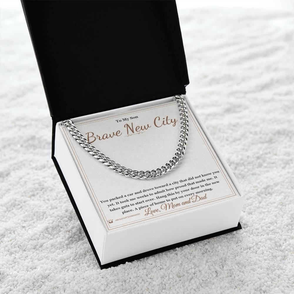 Brave New City - Cuban Link Chain for Son