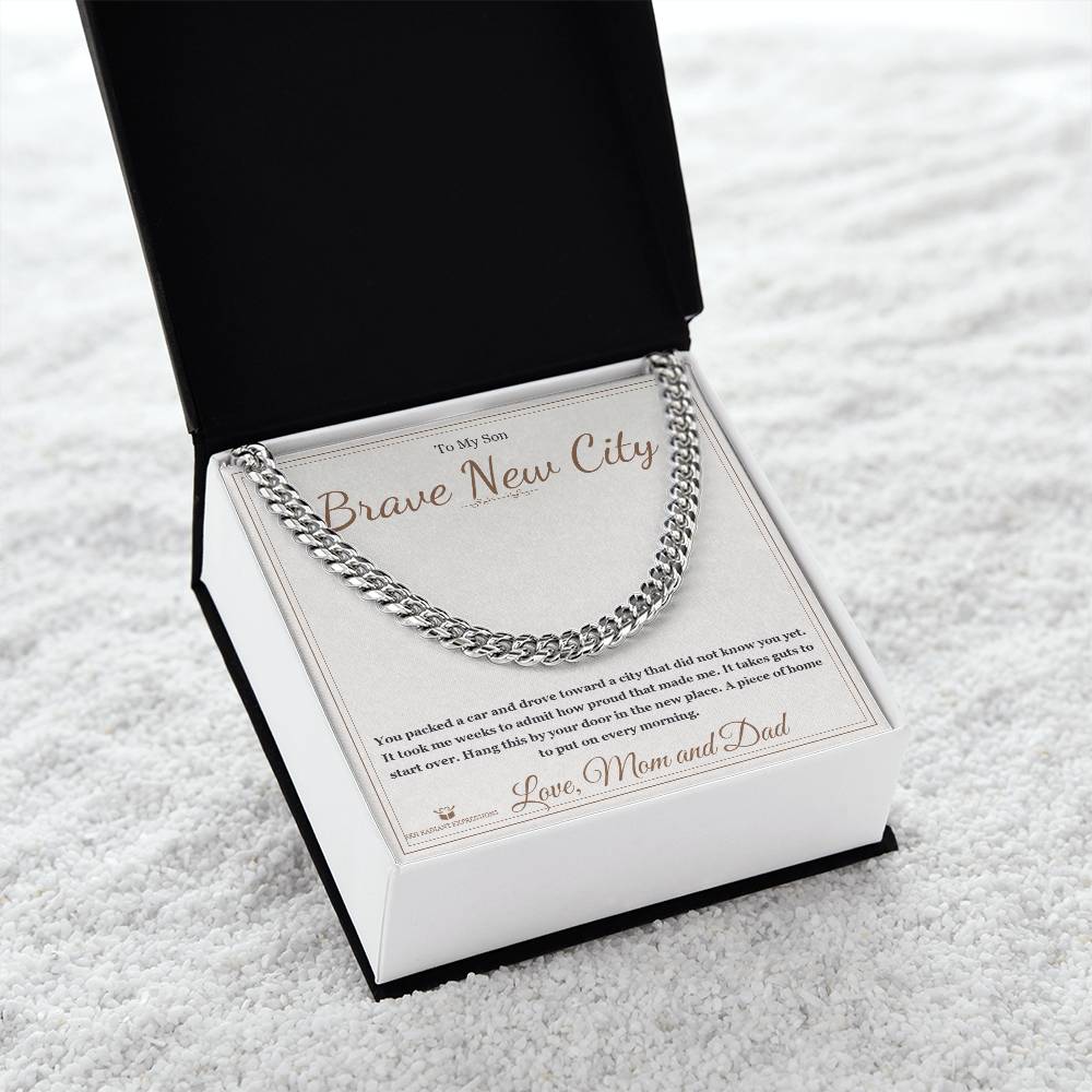Brave New City - Cuban Link Chain for Son