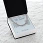 The Tassel - Cuban Link Chain for Grandson - personalized keepsake gift from SKH Radiant Expressions