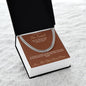 The Tassel - Cuban Link Chain for Stepson