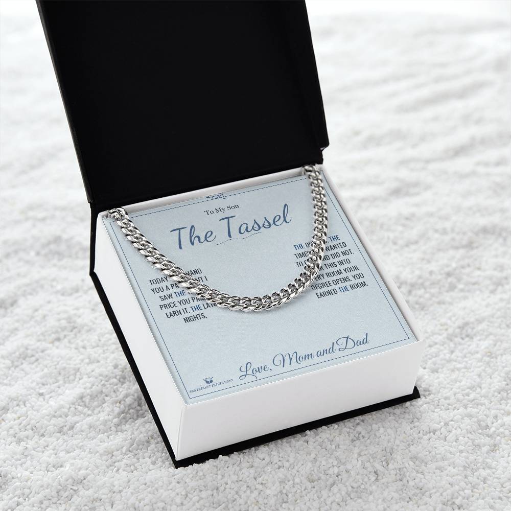 The Tassel - Cuban Link Chain for Son