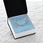 The Man I Hoped You'd Become - Cuban Link Chain for Nephew