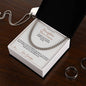 Straighten Your Crown - Cuban Link Chain for Grandson