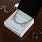 The Advice I Still Use - Cuban Link Chain for Grandfather
