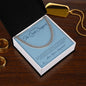 The Quiet Support - Cuban Link Chain for Stepdad