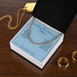 Watching You Become a Father - Cuban Link Chain for Brother