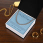 The Quiet Support - Cuban Link Chain for Stepdad