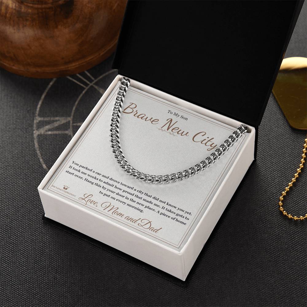 Brave New City - Cuban Link Chain for Son