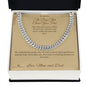 The Dog That Chose You First - Cuban Link Chain for Son