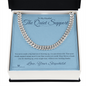 The Quiet Support - Cuban Link Chain for Stepdad