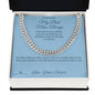 My Best Man, Always - Cuban Link Chain for Brother
