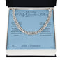 To My Grandson, Always - Cuban Link Chain for Grandson