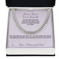 Since Your First Breath - Cuban Link Chain for Son