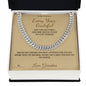 Every Year, Grateful - Cuban Link Chain for Grandson