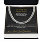 The Faith You Passed Down - Cuban Link Chain for Grandfather