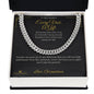 Every Visit, A Gift - Cuban Link Chain for Grandson
