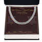 The Voice That Calms Me Now - Cuban Link Chain for Son