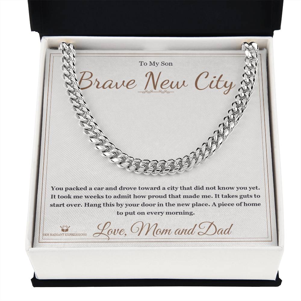 Brave New City - Cuban Link Chain for Son