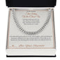 The Man Who Chose Us - Cuban Link Chain for Stepdad