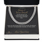 Since I Was Small - Cuban Link Chain for Nephew