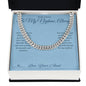 To My Nephew, Always - Cuban Link Chain for Nephew