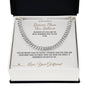 Braver Than You Believe - Cuban Link Chain for Boyfriend