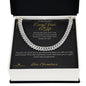 Every Visit, A Gift - Cuban Link Chain for Grandson