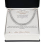 The Phone Call at Midnight - Cuban Link Chain for Brother