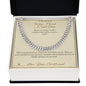What I Wish I Said More - Cuban Link Chain for Boyfriend