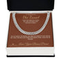 The Tassel - Cuban Link Chain for Stepson