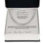 Straighten Your Crown - Cuban Link Chain for Stepdad