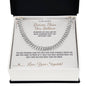 Braver Than You Believe - Cuban Link Chain for Stepdad