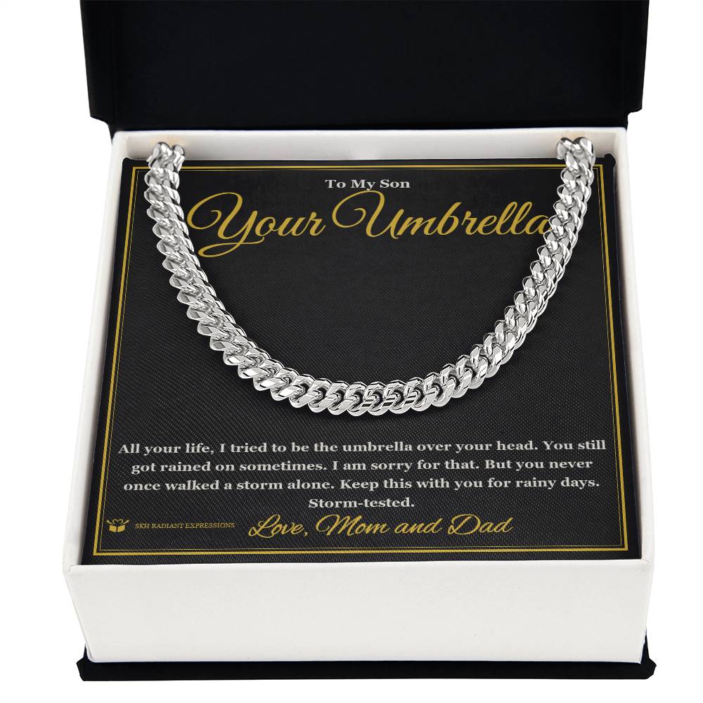 Your Umbrella - Cuban Link Chain for Son