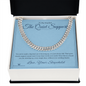 The Quiet Support - Cuban Link Chain for Stepdad