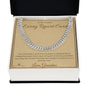 Every Report Card - Cuban Link Chain for Grandson