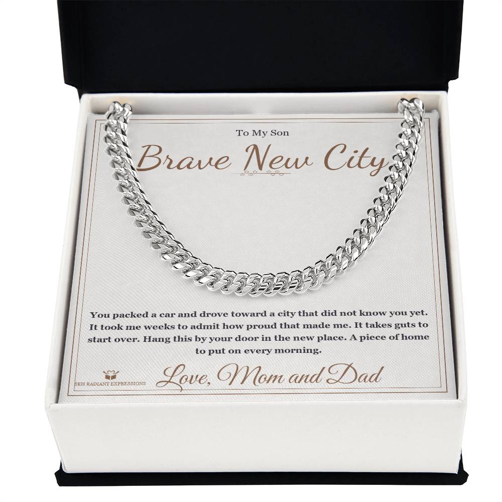 Brave New City - Cuban Link Chain for Son