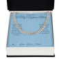 To My Nephew, Always - Cuban Link Chain for Nephew