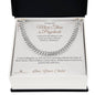 More Than a Paycheck - Cuban Link Chain for Dad
