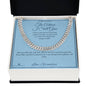 The Advice I Still Give - Cuban Link Chain for Grandson