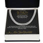 The Faith You Passed Down - Cuban Link Chain for Grandfather