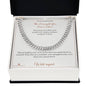 The Strength You Don't Show - Cuban Link Chain for Him