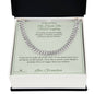 The Hands That Fixed Everything - Cuban Link Chain for Grandson