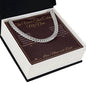 The Voice That Calms Me Now - Cuban Link Chain for Son