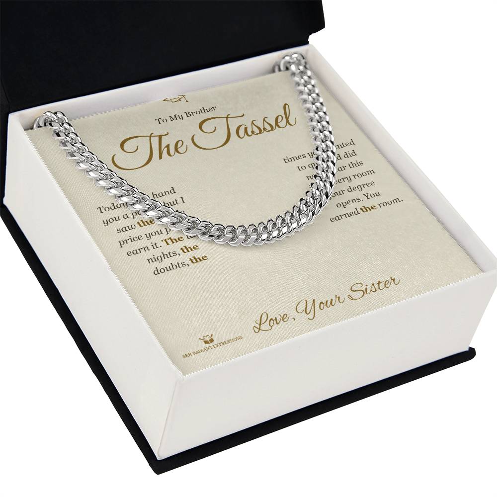 The Tassel - Cuban Link Chain for Brother