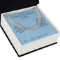Watching You Become a Father - Cuban Link Chain for Brother
