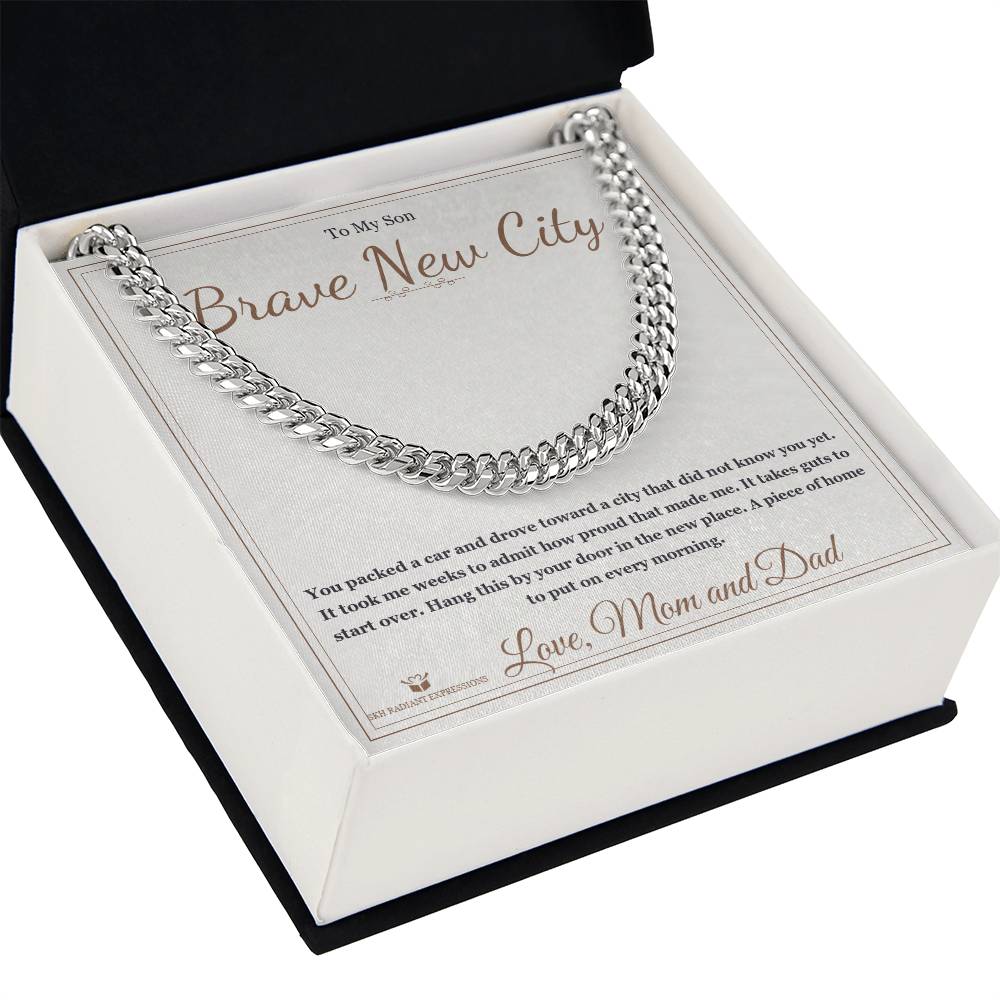 Brave New City - Cuban Link Chain for Son