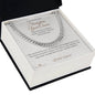 Straighten Your Crown - Cuban Link Chain for Him