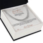 Straighten Your Crown - Cuban Link Chain for Grandson