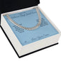 The Silence That Said Enough - Cuban Link Chain for Brother